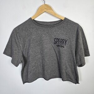 Sperry‎ Shirt Womens Small Cropped Tee Nautical Casual Summer Lightweight